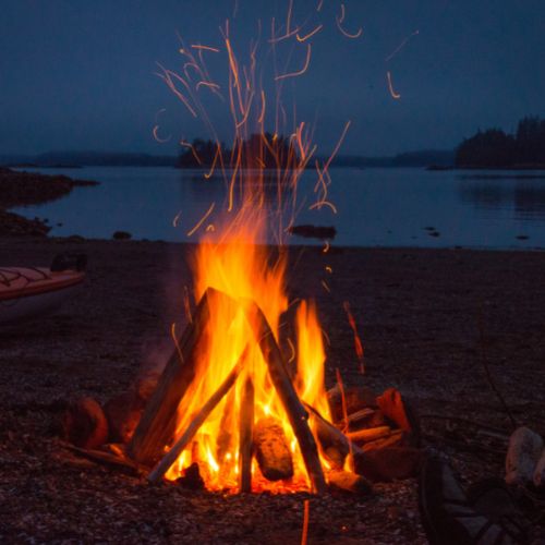 beach camping is one of the types of camping